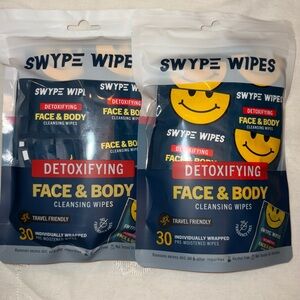🌴Swype Wipes- Detoxifying Face & Body Cleansing Wipes 2x 30 wipes